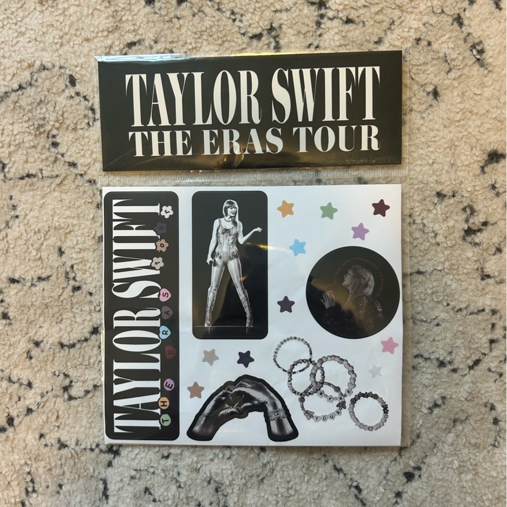 Taylor Swift Eras Tour Live Photo Sticker Pack